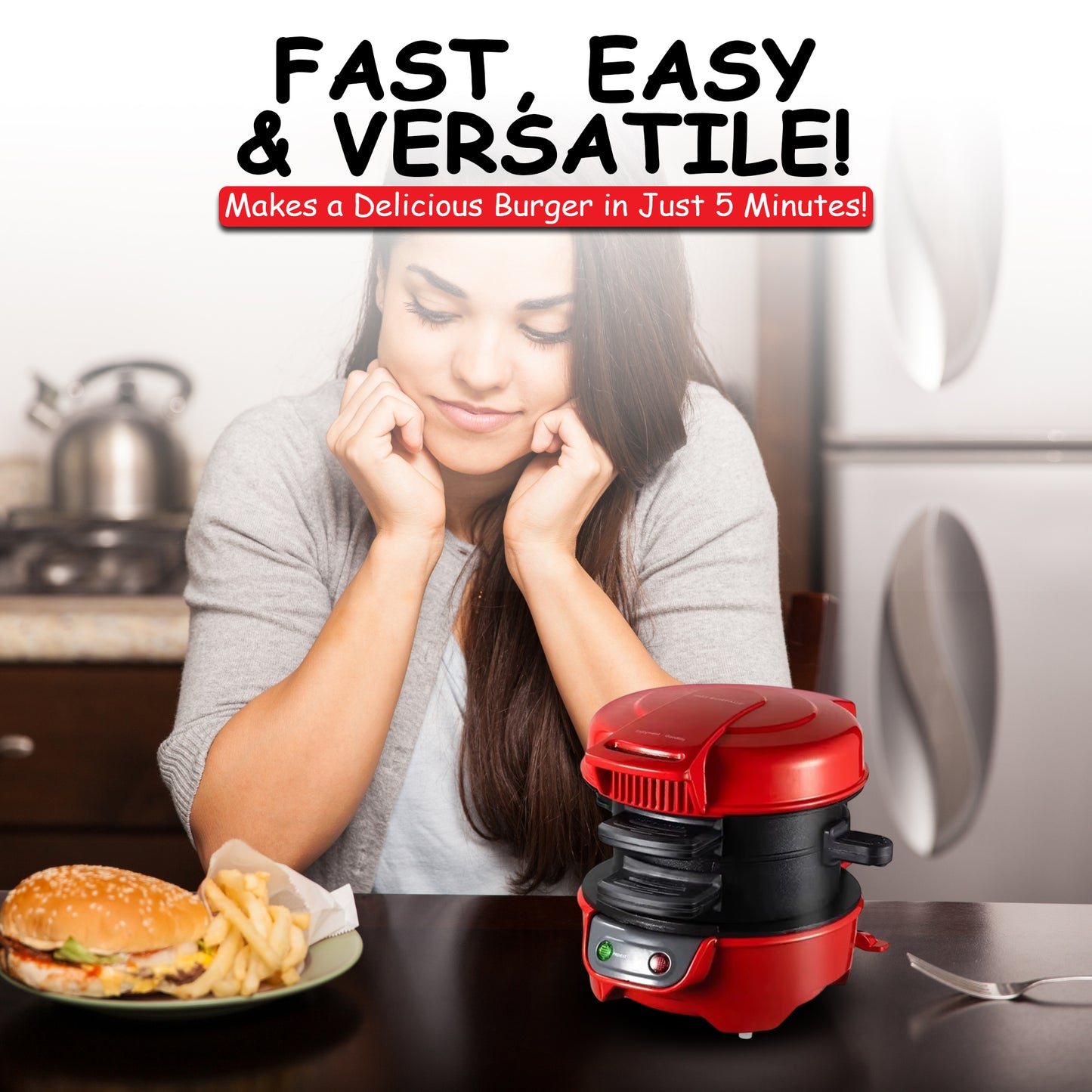PRO Breakfast Maker – Fast, Versatile, and Efficient